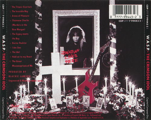 W.A.S.P. - The Crimson Idol (1992) CD-Rip