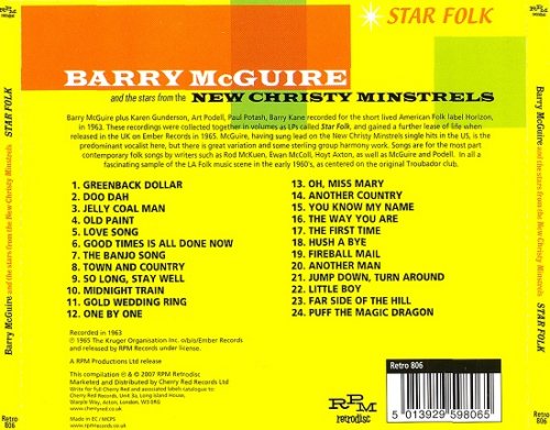 Barry McGuire & The Stars From The New Christy Minstrels - Star Folk (Reissue) (1963/2007)