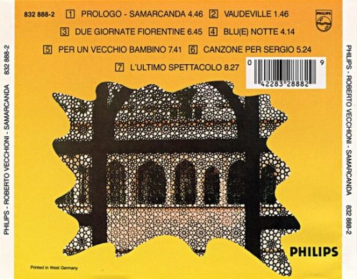 Roberto Vecchioni - Samarcanda (1977)