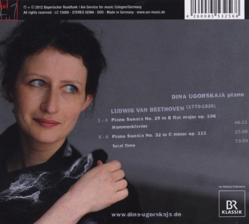 Dina Ugorskaja - L.V. Beethoven: Piano Sonatas No. 29, Op. 106 "Hammerklavier" & No. 32, Op. 111 (2012)