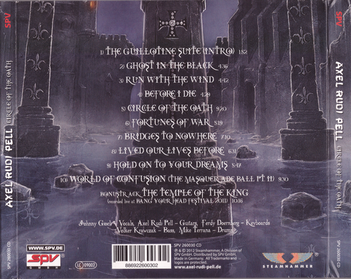 Axel Rudi Pell - Circle of the Oath (Limited Edition) (2012) CD-Rip