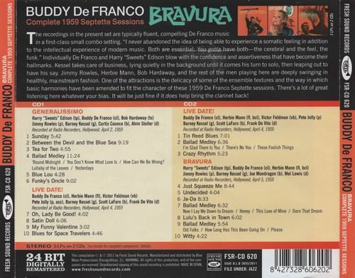 Buddy DeFranco - Bravura- Complete 1959 Septette Sessions (2011) CD Rip