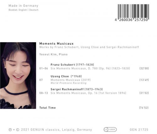 Yeseul Kim - Moments musicaux (2021) [Hi-Res]