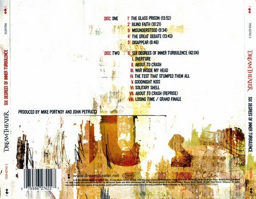 Dream Theater - Six Degrees Of Inner Turbulence (2002) CD-Rip