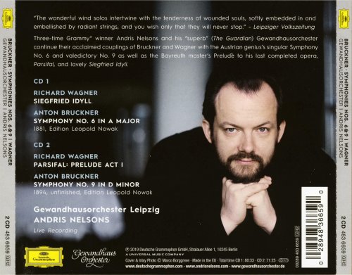 Andris Nelsons - Bruckner: Symphonies Nos. 6 & 9 (2019) CD-Rip