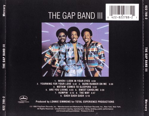 The Gap Band - The Gap Band III (1980) [1993]