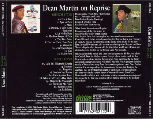 Dean Martin - French Style / Dino Latino (2001)