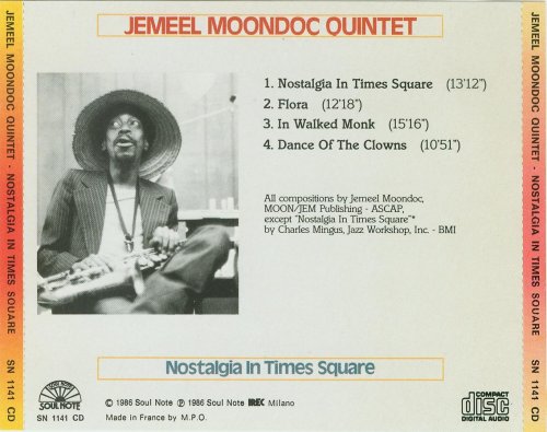 Jemeel Moondoc Quintet - Nostalgia In Times Square (1986)