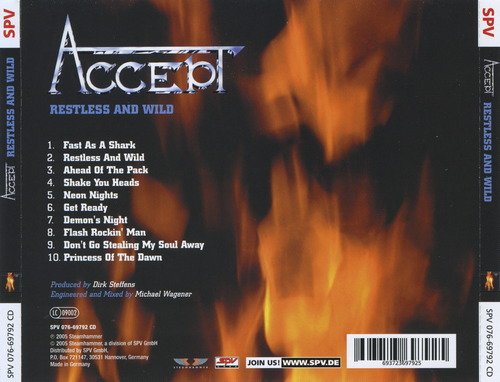 Accept - Restless And Wild (1982) CD-Rip