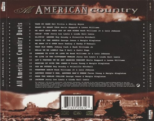 Various Artist - All American Country Duets: 18 Original Country Classics (1996)