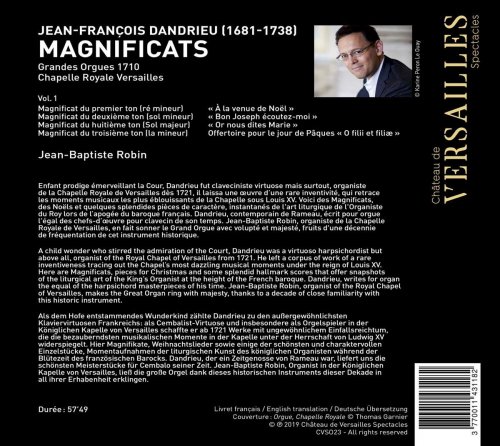 Jean-Baptiste Robin - Dandrieu Vol.1: Magnificat  (2019) CD-Rip