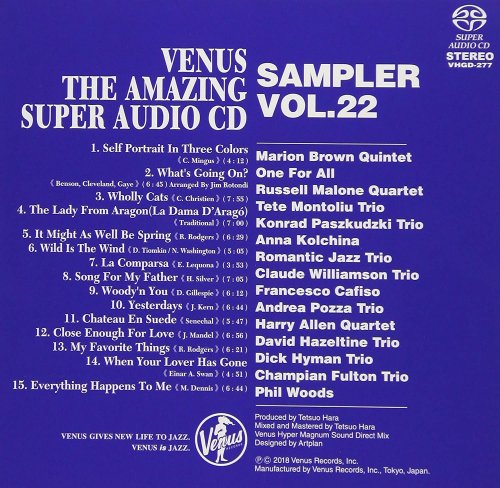 VA - Venus The Amazing Super Audio CD Sampler Vol.22 (2018) [SACD]