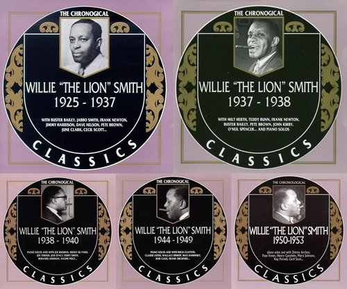 Willie "The Lion" Smith - The Chronological Classics: 5 Albums (1925-1953) (1992-2002)