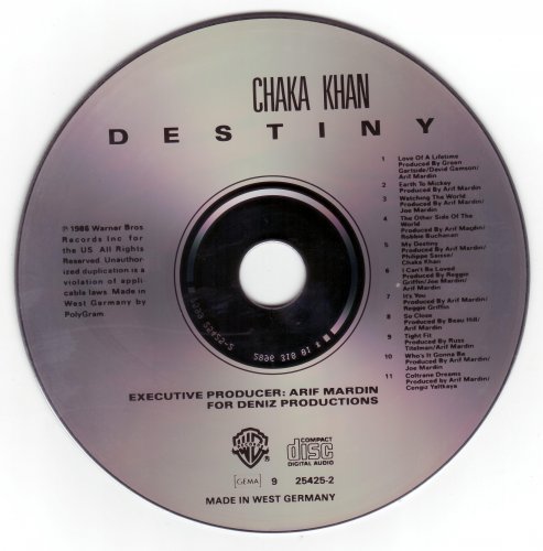 Chaka Khan - Destiny (1986)