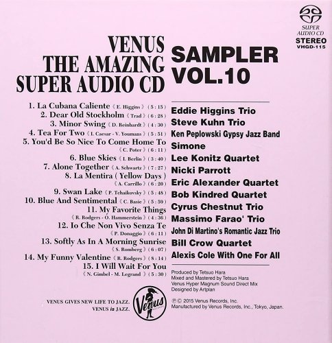 VA - Venus The Amazing Super Audio CD Sampler Vol.10 (2015) [SACD]