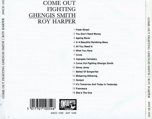 Roy Harper - Come Out Fighting Ghengis Smith (Reissue) (1967/1991)