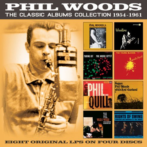 Phil Woods - The Classic Albums Collection 1954-1961 (2018)