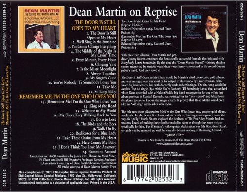 Dean Martin - The Door Is Still Open To My Heart / I'm The One Who Loves You (2001)