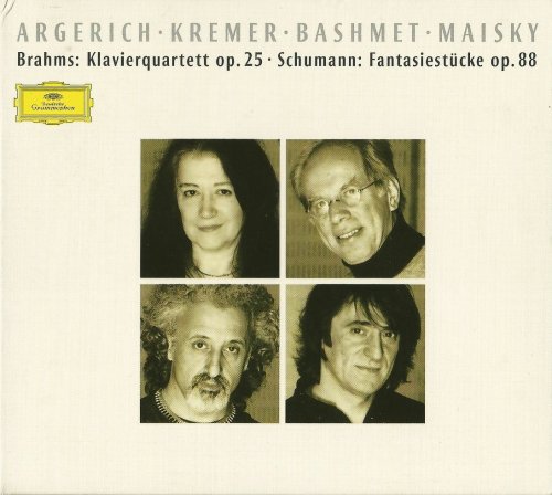 Martha Argerich, Gidon Kremer, Yuri Bashmet, Mischa Maisky - Brahms: Piano Quartet No. 1 / Schumann: Fantasiestücke (2004) CD-Rip
