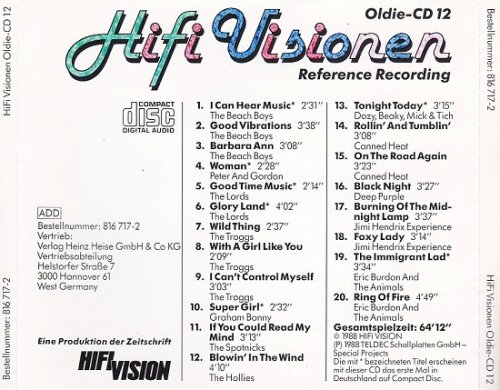 Various Artist - Hifi Visionen Oldie-CD 12 (Reference Recording) (Remastered) (1988)