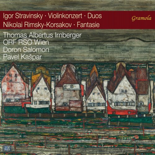Albertus Irnberger, Pavel Kašpar, Orf Radio-symphonieorchester Wien & Doron Salomon - Violinkonzert - duos - fantasie  Thomas (2021) [Hi-Res]