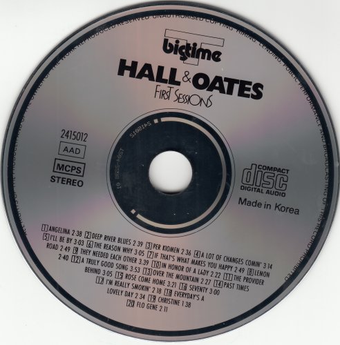 Hall & Oates - First Sessions (1988)