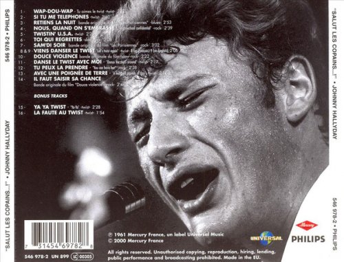 Johnny Hallyday - Salut Les Copains (Reissue) (1961/2000)