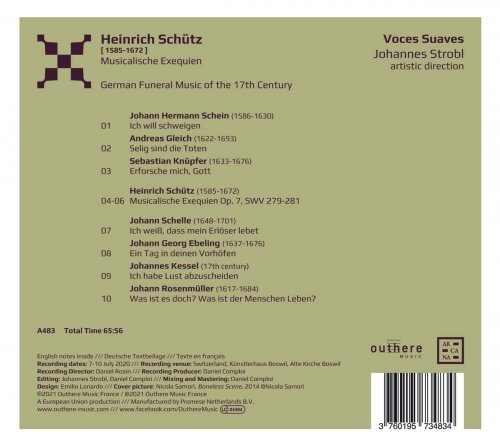 Voces Suaves, Johannes Strobl - Musicalische Exequien: German Funeral Music of the 17th Century (2021) [Hi-Res]