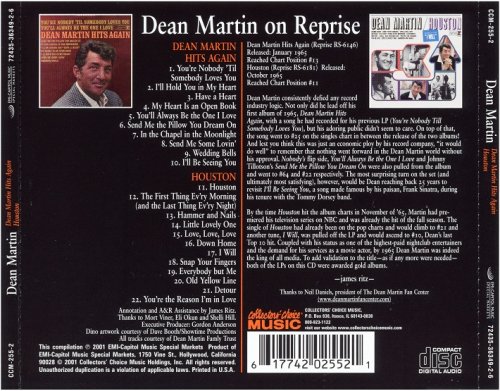 Dean Martin - Dean Martin Hits Again / Houston (2001)