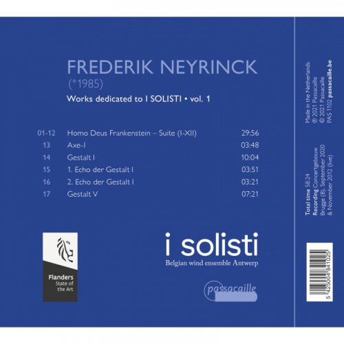 i Solisti - The Flemish Connection, Vol. 1: Works by Frederik Neyrinck (2021) [Hi-Res]