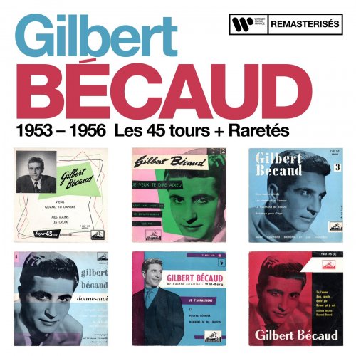 Gilbert Bécaud - 1953 - 1956 : Les 45 tours + Raretés (2021)
