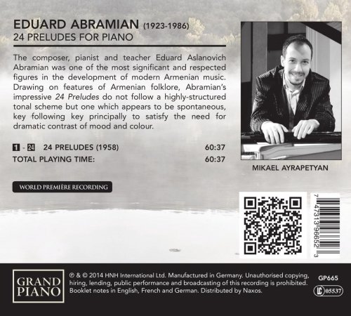 Mikael Ayrapetyan - Abramian: 24 Preludes for Piano (2014)