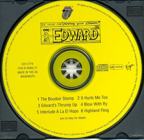 Nicky Hopkins, Ry Cooder, Mick Jagger, Bill Wyman, Charlie Watts - Jamming With Edward! (1972)