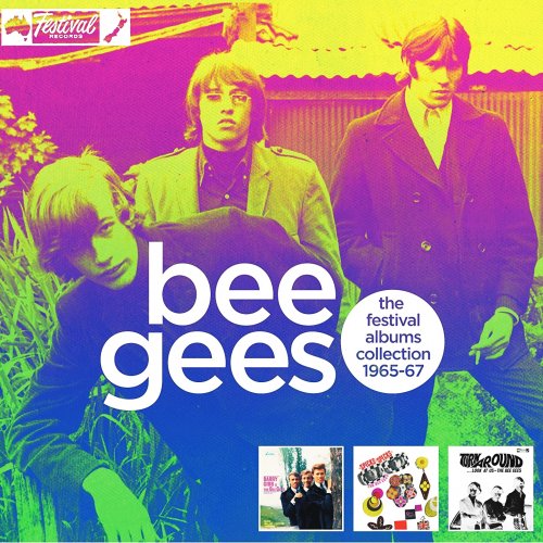 Bee Gees - The Festival Albums Collection 1965-67 (3 CD's Box Set) (2013)