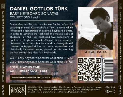 Michael Tsalka - Türk: Easy Keyboard Sonatas Collections I and II (2013)