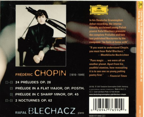 Rafal Blechacz -  Chopin: The Complete Preludes (2007)