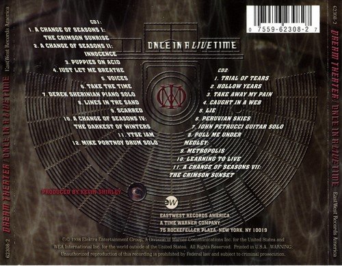 Dream Theater - Once In A Livetime (1998) CD-Rip