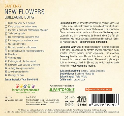 Santenay - NEW FLOWERS (2018) [Hi-Res]