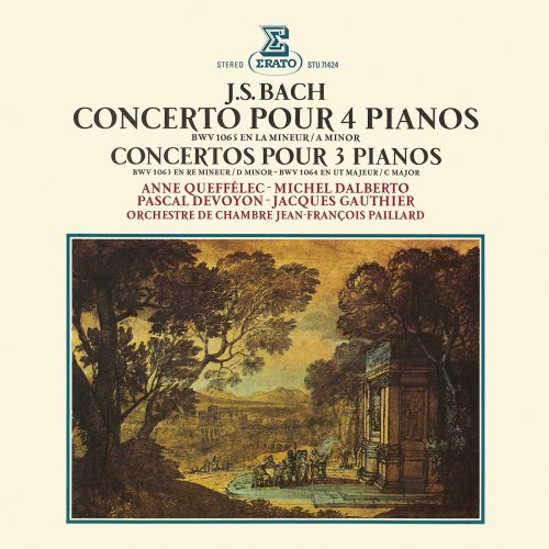 Anne Queffélec - Bach: Concertos pour 3 et 4 pianos, BWV 1063, 1064 & 1065 (1982/2021)