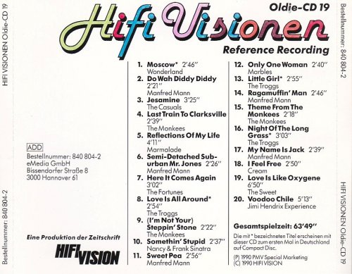 Various Artist - Hifi Visionen Oldie-CD 19 (Reference Recording) (Remastered) (1990)