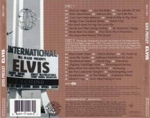 Elvis Presley - Elvis Viva Las Vegas (2007) [2CD]