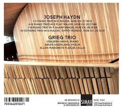 Grieg Trio - Haydn Piano Trios (2015) [Hi-Res]