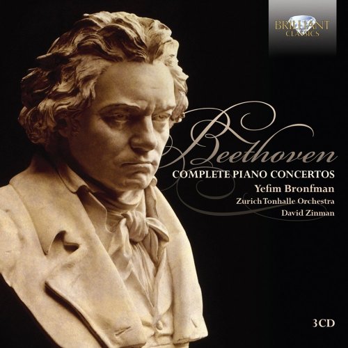 Yefim Bronfman, Zurich Tonhalle Orchestra, David Zinman - Beethoven: The Complete Piano Concertos (2014)