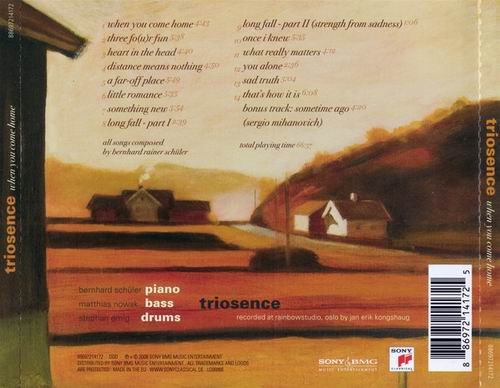 Triosence - When You Come Home (2008)