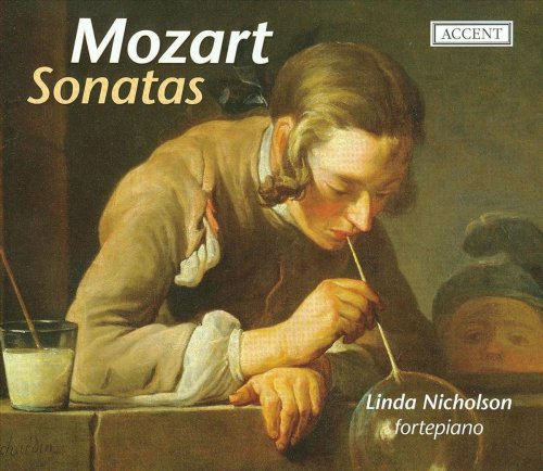 Linda Nicholson - Mozart, W.A.: Piano Sonatas Nos. 3, 8, 12, 18 / Fantasia in D Minor, K. 397 (2008)