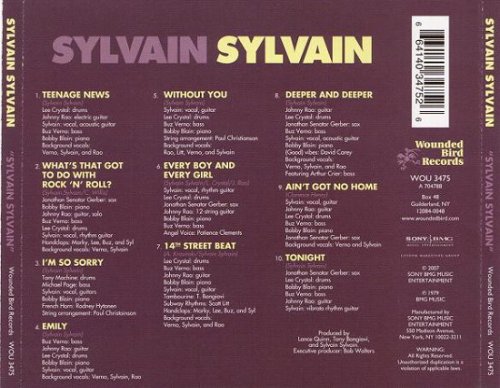 Sylvain Sylvain - Sylvain Sylvain (Reissue) (1979/2007)