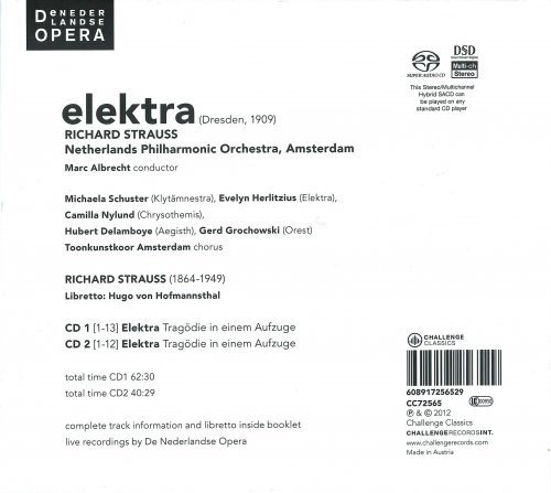 Netherlands Philharmonic Orchestra, Marc Albrecht - Strauss: Elektra (2012) CD-Rip