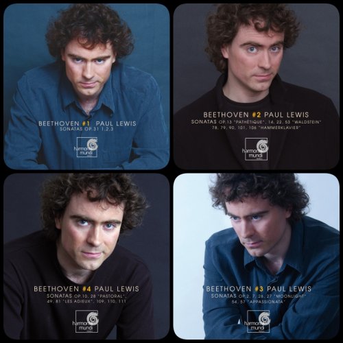 Paul Lewis - Beethoven - Piano Sonatas Volume 1-4 (2007-2008)