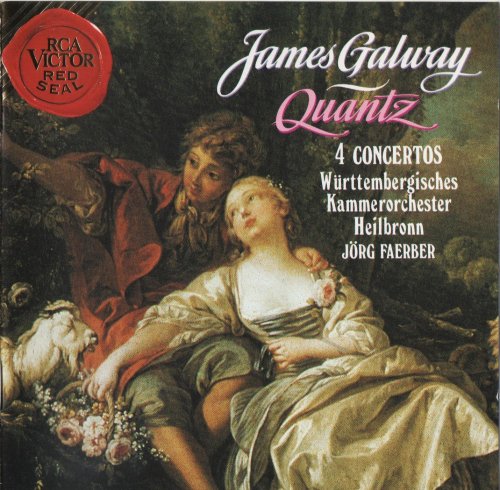 James Galway - Johann Joachim Quantz - Flute Concertos (1989)