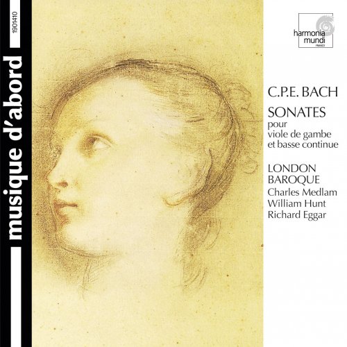 London Baroque - C.P.E. Bach: Sonatas for Viola da Gamba and Continuo (1988)